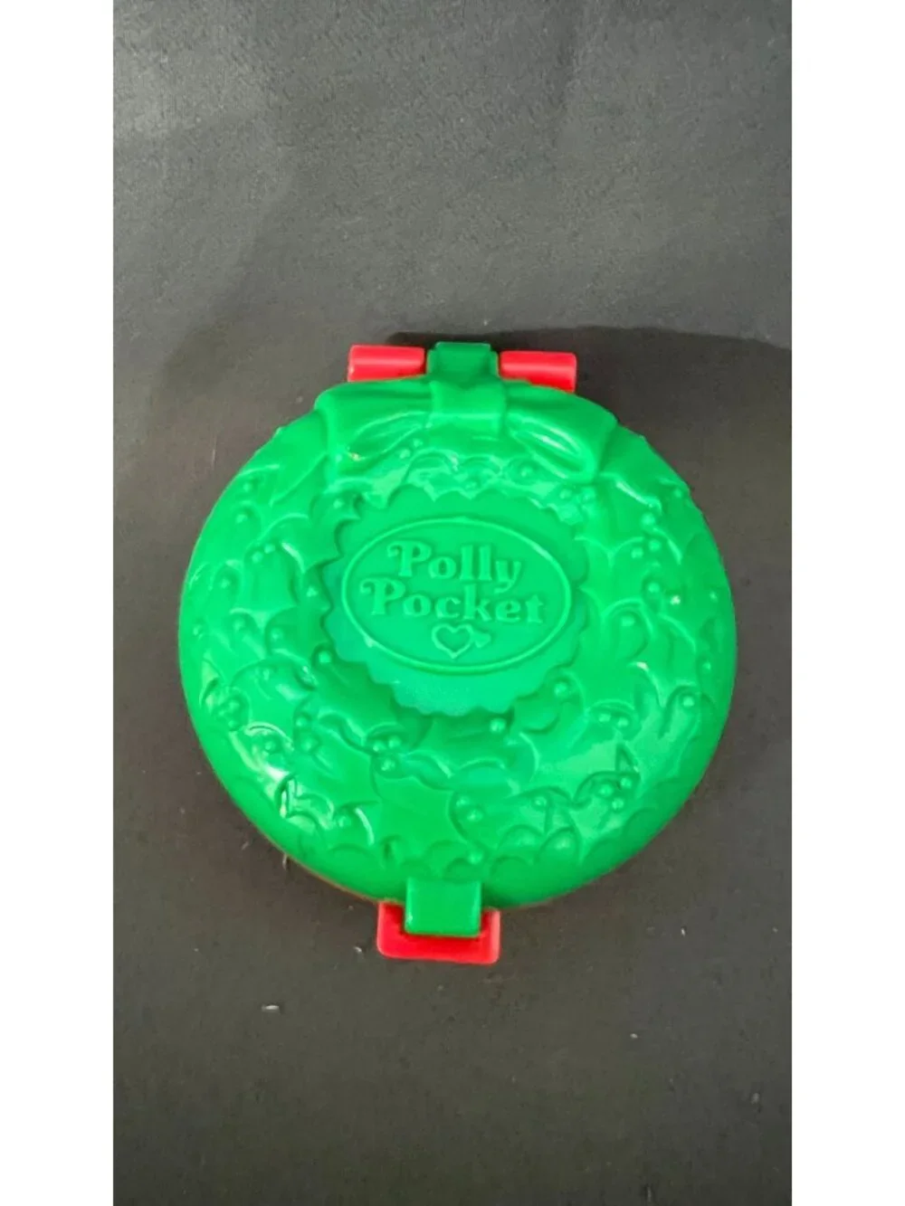 Polly Pocket Compact Christmas Edition Playset Miniature Toy 1992